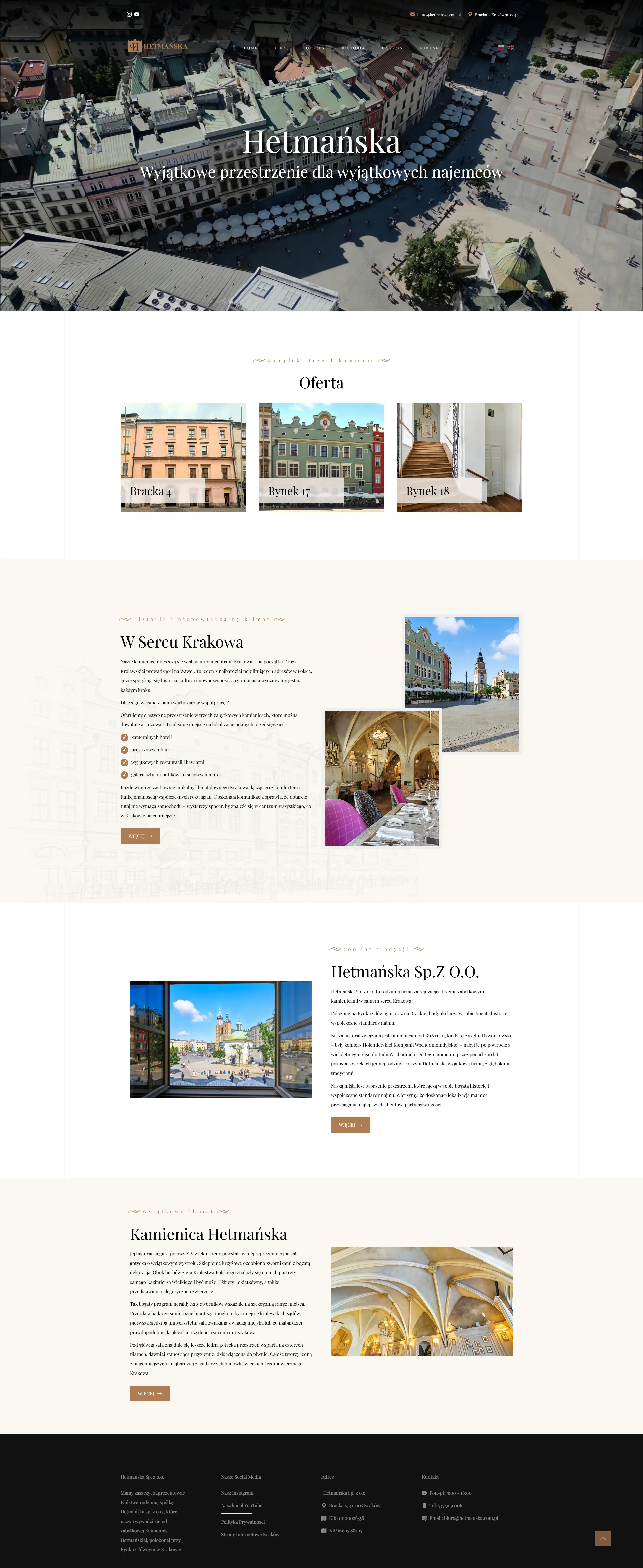 Hetmańska - Wyjątkowe przestrzenie dla wyjątkowych najemców